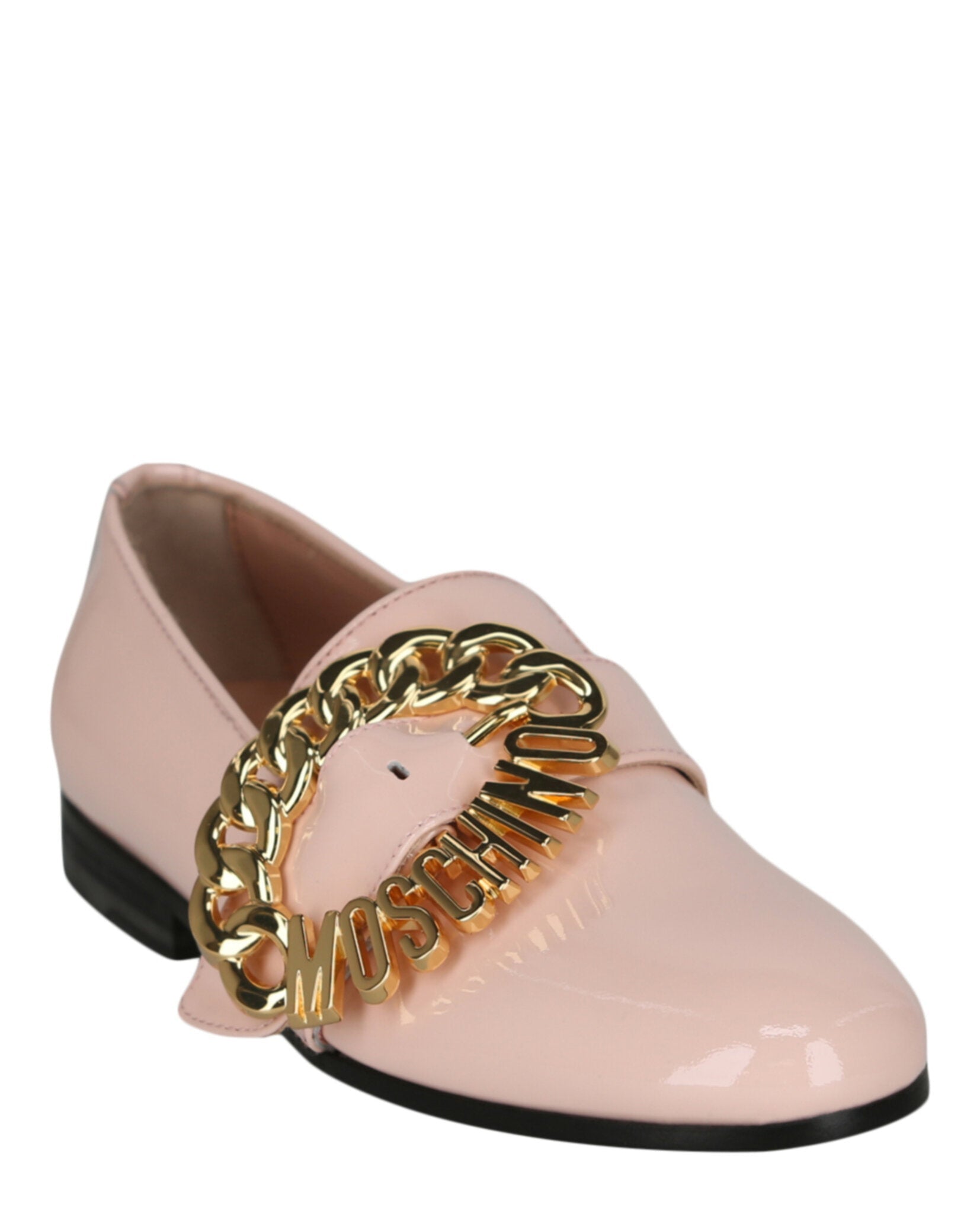 Moschino Logo Buckle Loafers Footwear - Tophatter Daily Deals