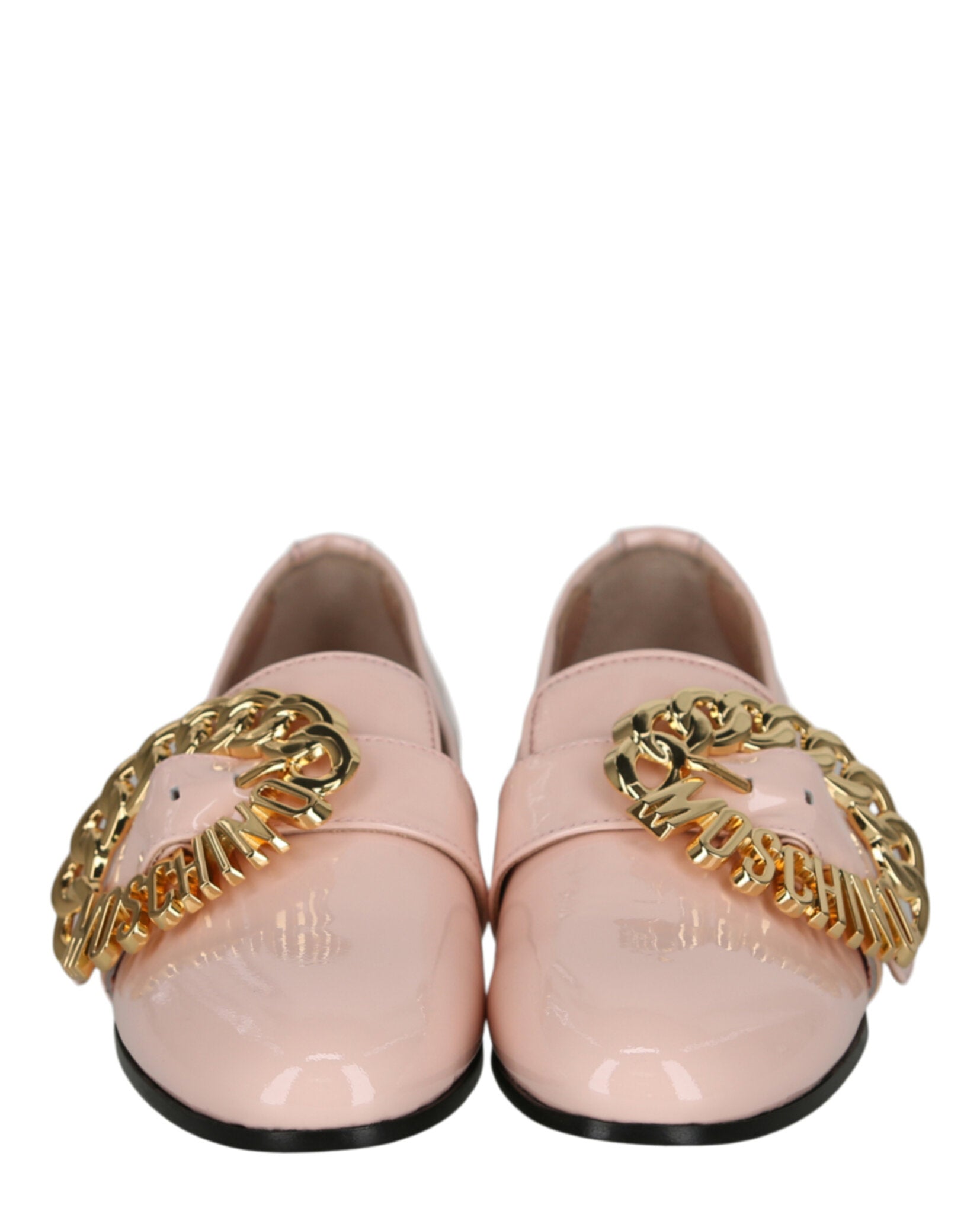 Moschino Logo Buckle Loafers Footwear - Tophatter Daily Deals