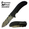 US Marines The Few The Proud Spring Assisted Folding Knife - Tophatter's Army Products & Self Defense Collectible Weapons - Tophatter Daily Deals
