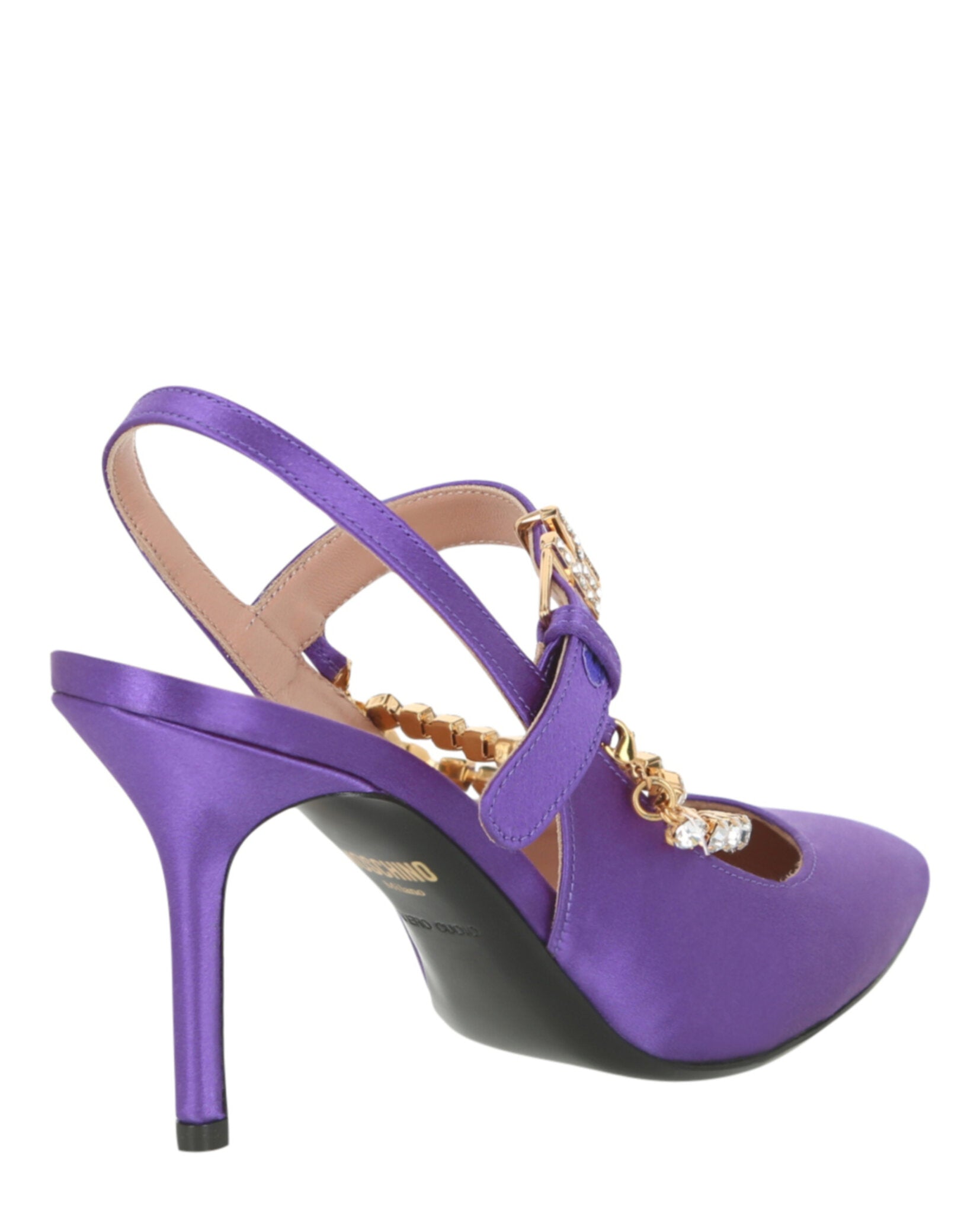 Moschino Rhinestone-Embellished Pumps Footwear - Tophatter Daily Deals