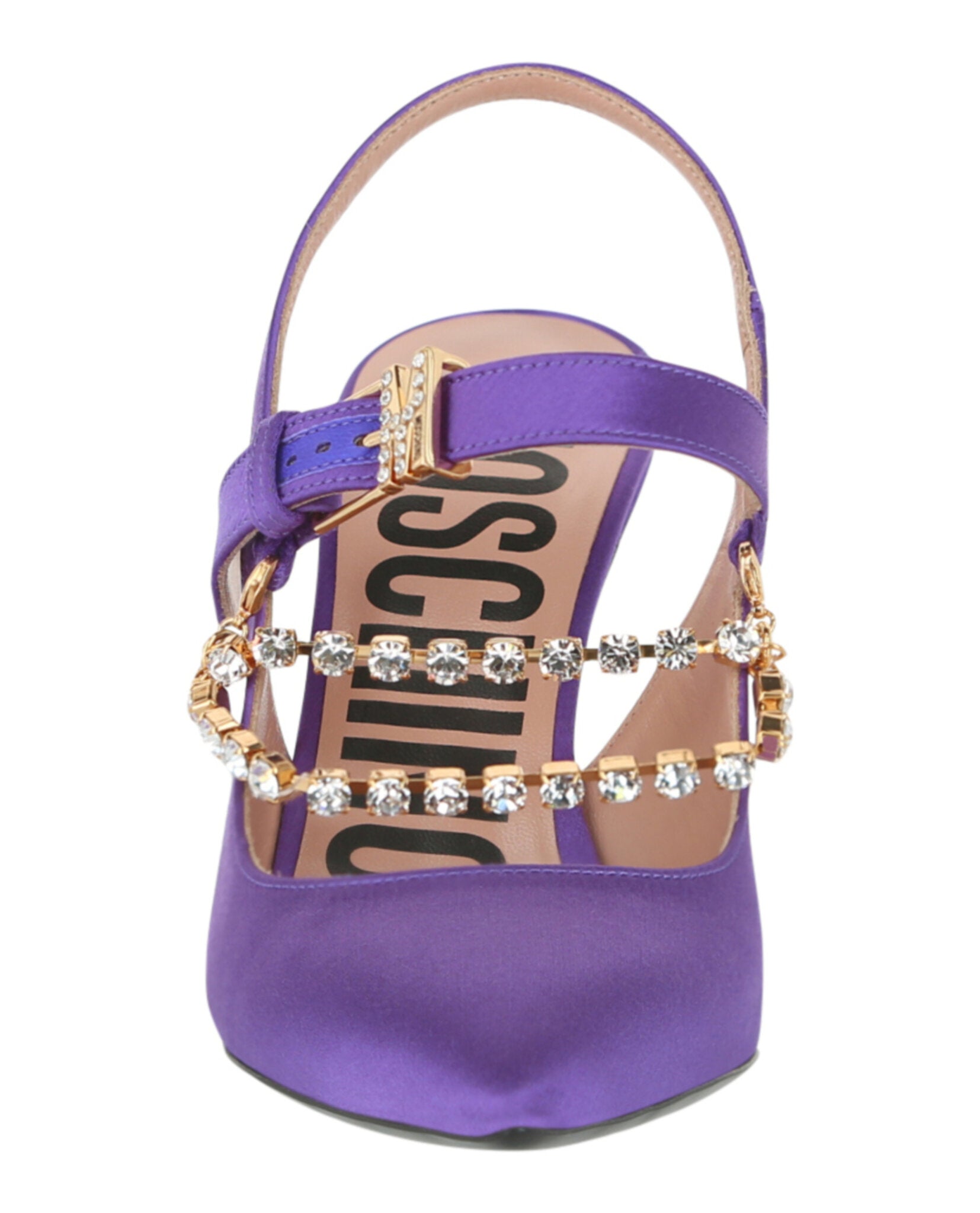 Moschino Rhinestone-Embellished Pumps Footwear - Tophatter Daily Deals