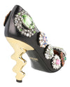 Moschino Bejeweled Scuplted-Heel Pumps Footwear - Tophatter Daily Deals