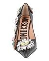 Moschino Bejeweled Scuplted-Heel Pumps Footwear - Tophatter Daily Deals