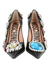 Moschino Bejeweled Scuplted-Heel Pumps Footwear - Tophatter Daily Deals