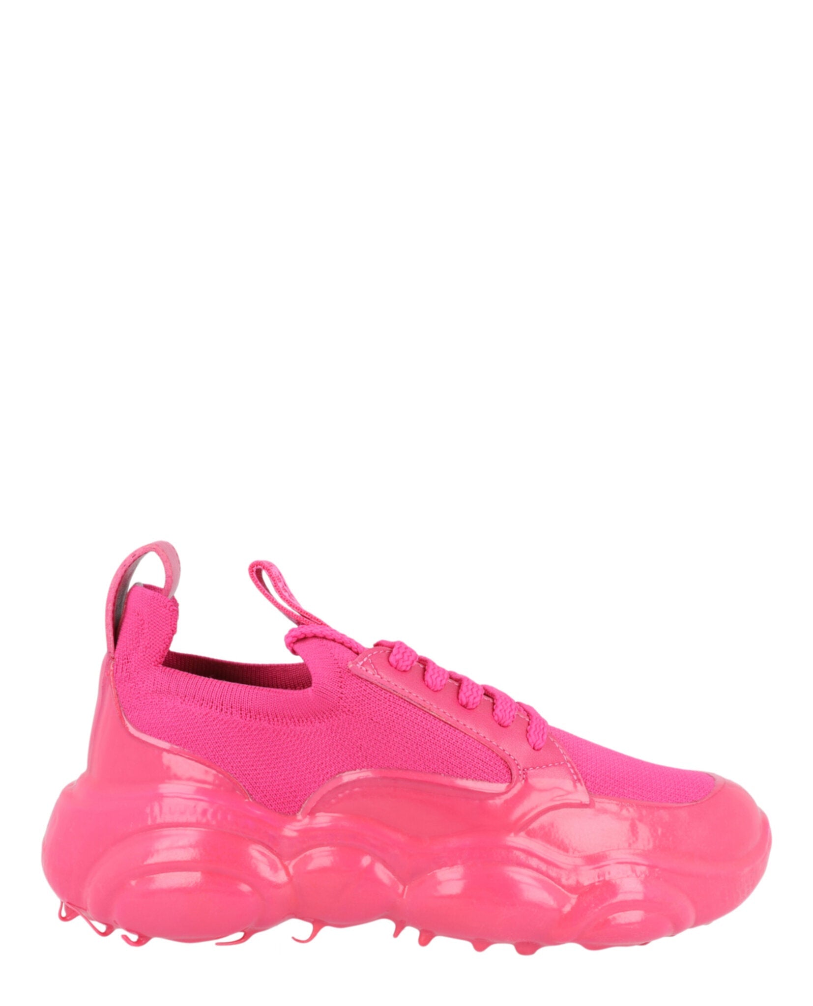 Moschino Teddy Bear Sole Sneakers Fuchsia Footwear - Tophatter Daily Deals