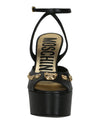 Moschino Teddy Studs Platform Heel Sandals Footwear - Tophatter Daily Deals