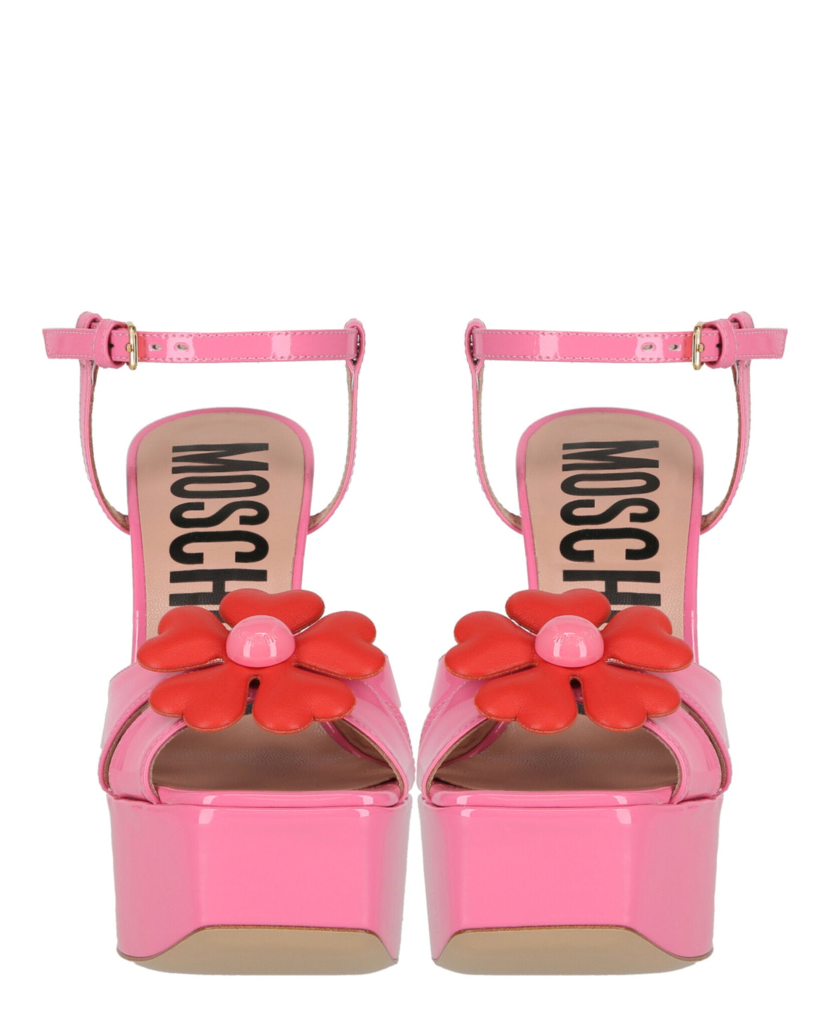 Moschino Flower-appliqué Platform Sandals Footwear - Tophatter Daily Deals