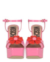 Moschino Flower-appliqué Platform Sandals Footwear - Tophatter Daily Deals