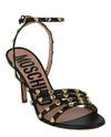 Moschino Stud-Embellished Heel Sandals Footwear - Tophatter Daily Deals