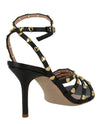 Moschino Stud-Embellished Heel Sandals Footwear - Tophatter Daily Deals