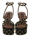 Moschino Heart Studded Platform Heels Footwear - Tophatter Daily Deals