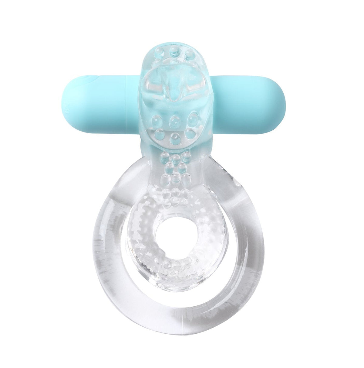 Maia Jayden - Blue Vibrating Cock & Ball Rings > Cock Ring > Vibrating - Tophatter Daily Deals