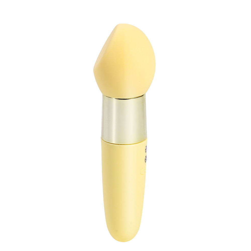 Rina Dual Motor Vibrator - Yellow 13 cm Compact Design > Vibrators > Standard Vibrators - Tophatter Daily Deals