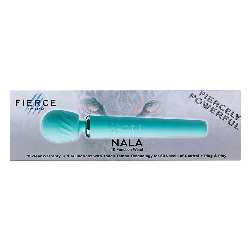 NALA 10 FUNCTIONS POWERFUL WAND - BLUE - Tophatter Daily Deals