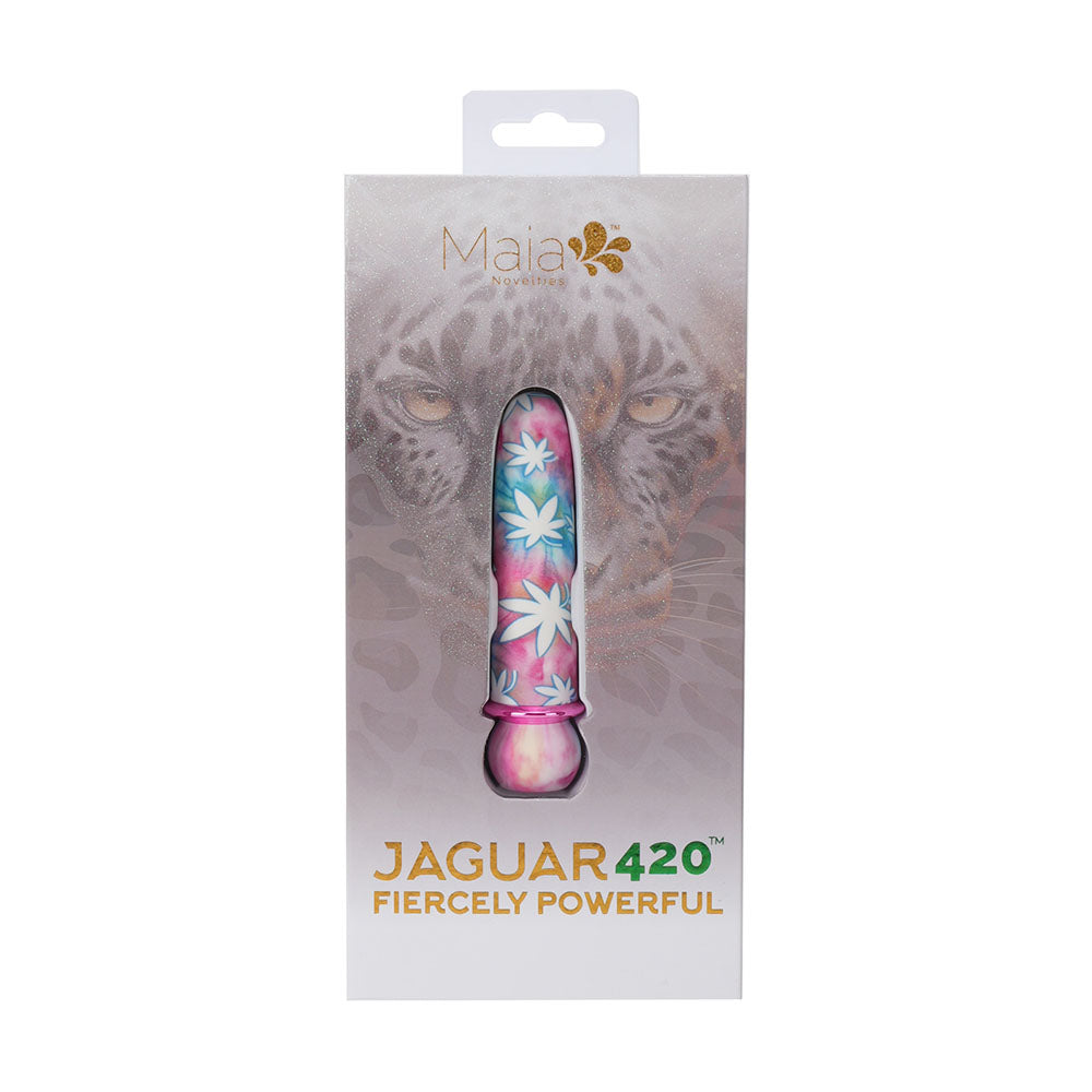 Maia Jaguar 420 Tie Die Silicone Bullet Vibrator > Vibrators > Mini Vibrators - Tophatter Daily Deals