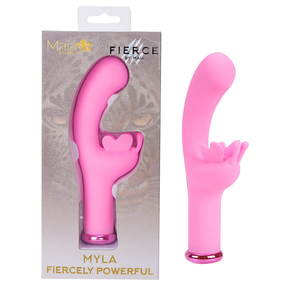 Maia Myla 15.9 cm Silicone Butterfly Submersible Vibrator > Vibrators > Ladies > Rabbit - Tophatter Daily Deals