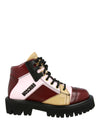 Moschino Colorblock Ankle Boots Multi Footwear - Tophatter Daily Deals