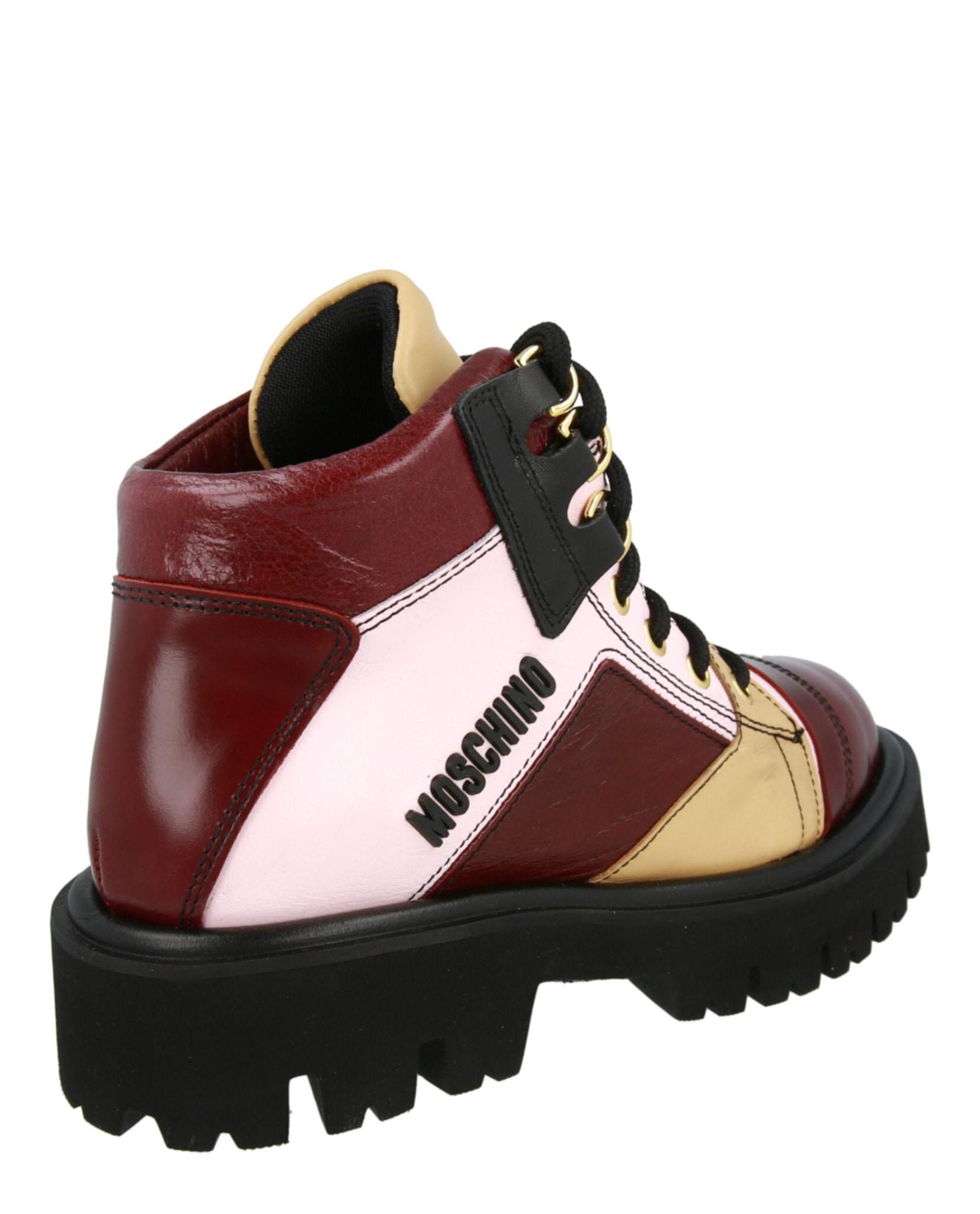 Moschino Colorblock Ankle Boots Footwear - Tophatter Daily Deals