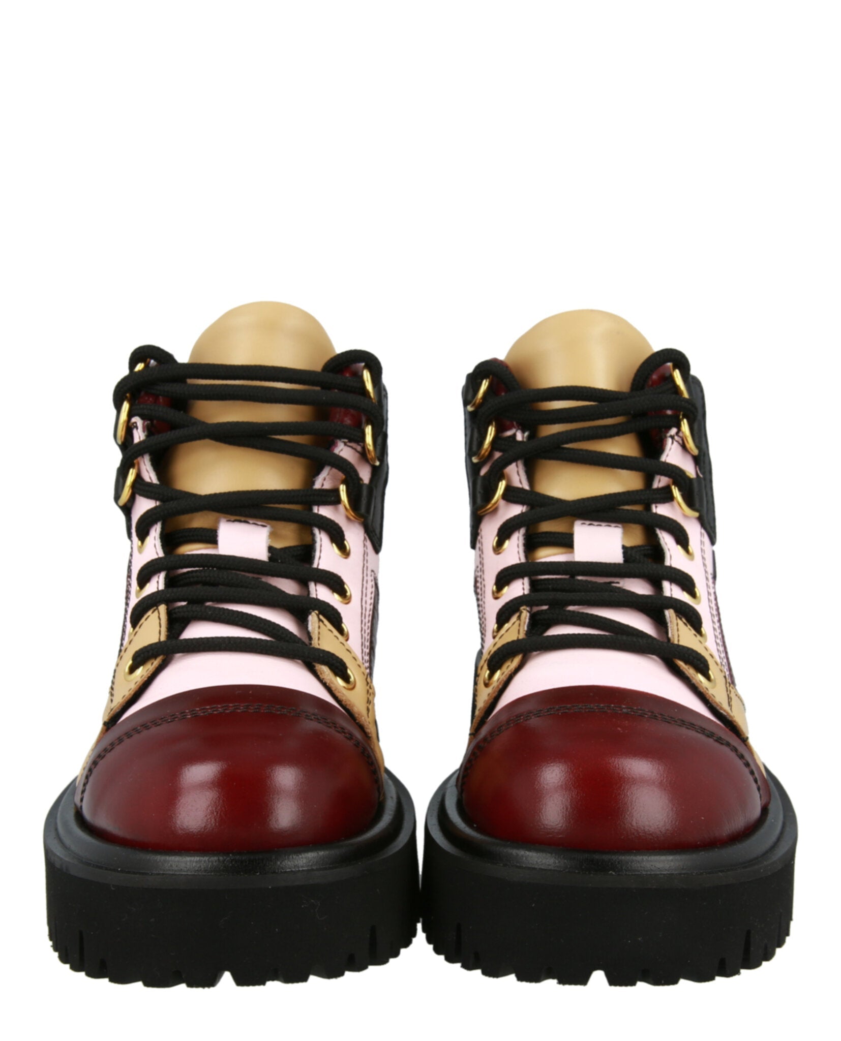 Moschino Colorblock Ankle Boots Footwear - Tophatter Daily Deals