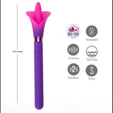 Maia Vala (Pink) – USB Rechargeable Silicone Flower Vibrator 22.2 cm > Vibrators > Ladies > Clitoral Vibrators and Stimulators - Tophatter Daily Deals