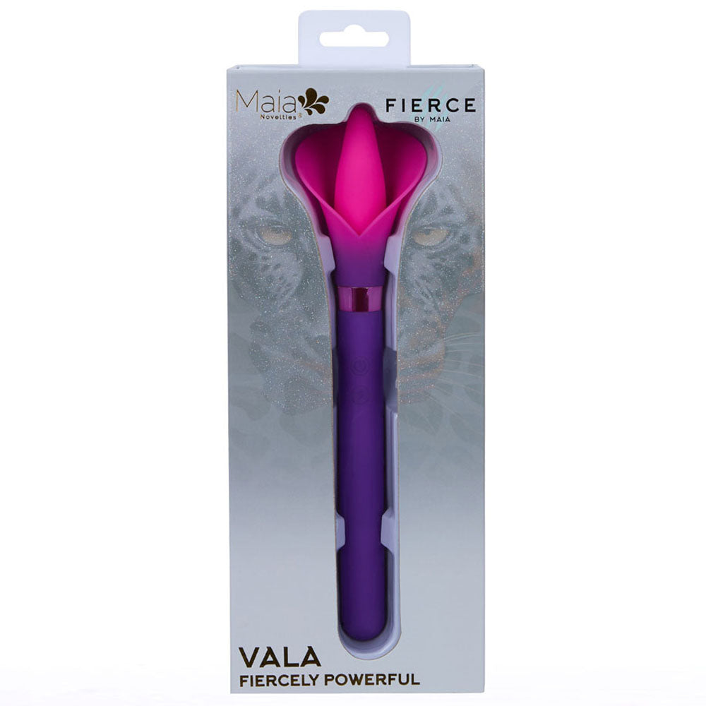 Maia Vala (Pink) – USB Rechargeable Silicone Flower Vibrator 22.2 cm > Vibrators > Ladies > Clitoral Vibrators and Stimulators - Tophatter Daily Deals