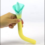 Maia Vala (Green) – USB Rechargeable Silicone Flower Vibrator 22.2 cm > Vibrators > Standard Vibrators - Tophatter Daily Deals