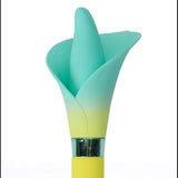 Maia Vala (Green) – USB Rechargeable Silicone Flower Vibrator 22.2 cm > Vibrators > Standard Vibrators - Tophatter Daily Deals