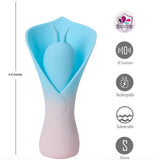 Maia Mina – USB Rechargeable Fluttering Flower Stimulator > Sex Toys For Ladies > Clitoral Vibrators and Stimulators - Tophatter Daily Deals