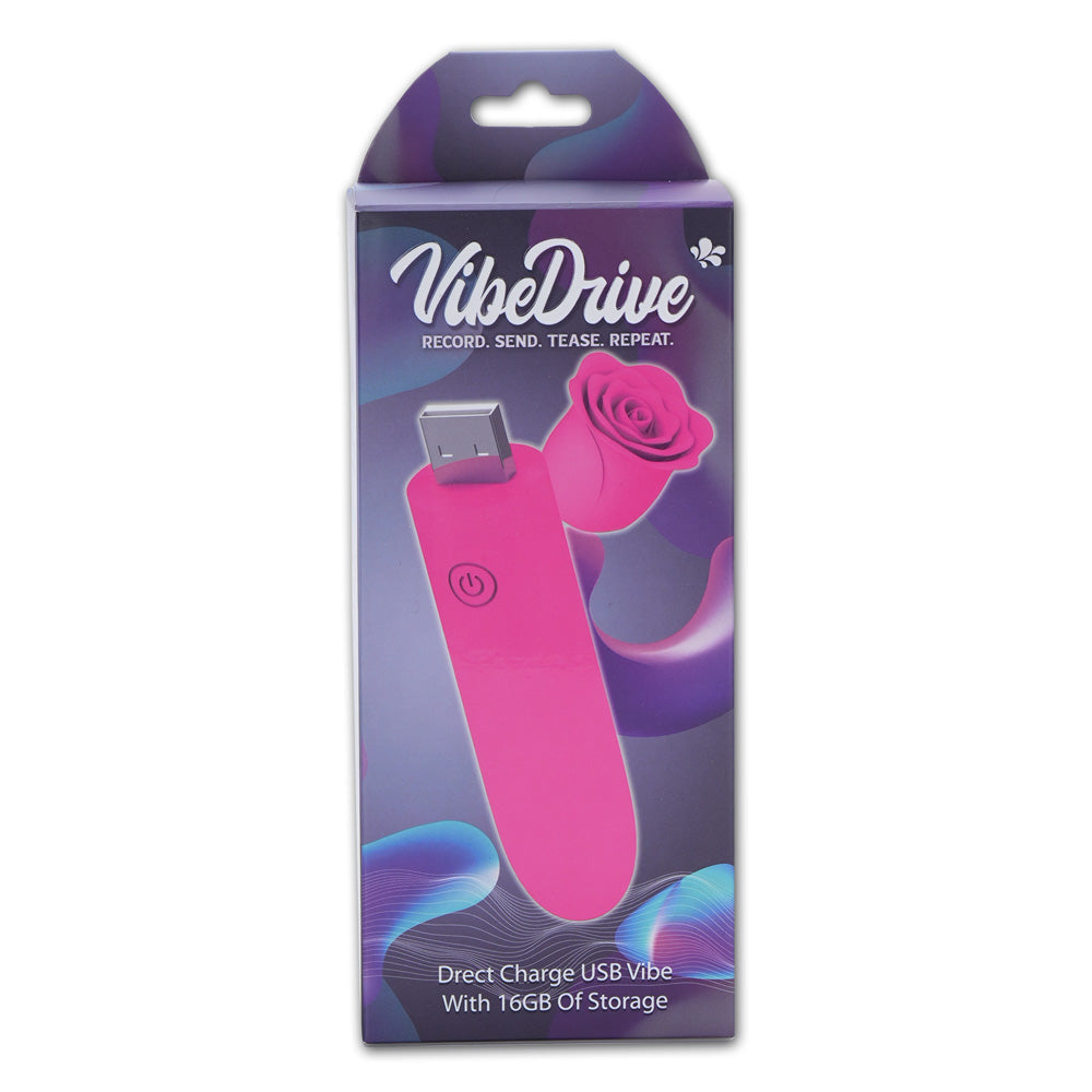 Maia VibeDrive – USB Rechargeable 10 cm Bullet Vibrator with Storage > Vibrators > Mini Vibrators - Tophatter Daily Deals