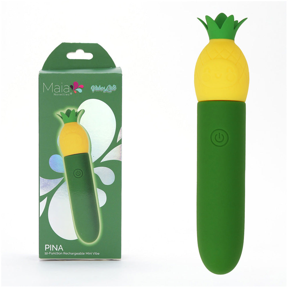 Maia Pina – USB Rechargeable Splashproof 11 cm Bullet Vibrator > Sex Toys For Ladies > Clitoral Vibrators and Stimulators - Tophatter Daily Deals