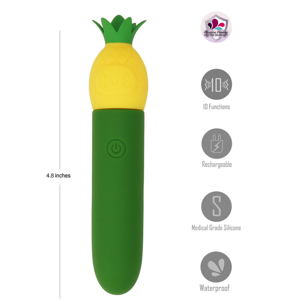 Maia Pina – USB Rechargeable Splashproof 11 cm Bullet Vibrator > Sex Toys For Ladies > Clitoral Vibrators and Stimulators - Tophatter Daily Deals
