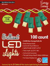100-Count M5 Holiday Lights Halloween String Lights - Tophatter Daily Deals