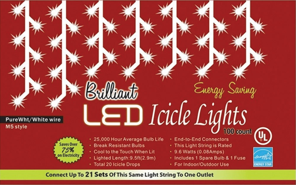 100-Count C3 Holiday Lights Halloween String Lights - Tophatter Daily Deals