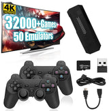 Retro 4K HDMI Game Stick – 30K+ Games with 2 Wireless Controllers Video Games & Consoles - Tophatter Daily Deals