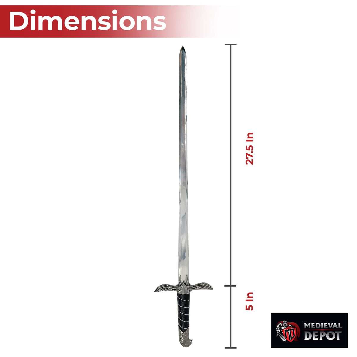 Majestic Dark Eagle Assassin Video Game Medieval Sword swords - Tophatter Daily Deals
