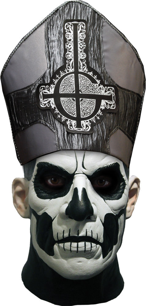 Papa II Deluxe Hat & Mask - Ghost! Halloween Masks - Tophatter Daily Deals