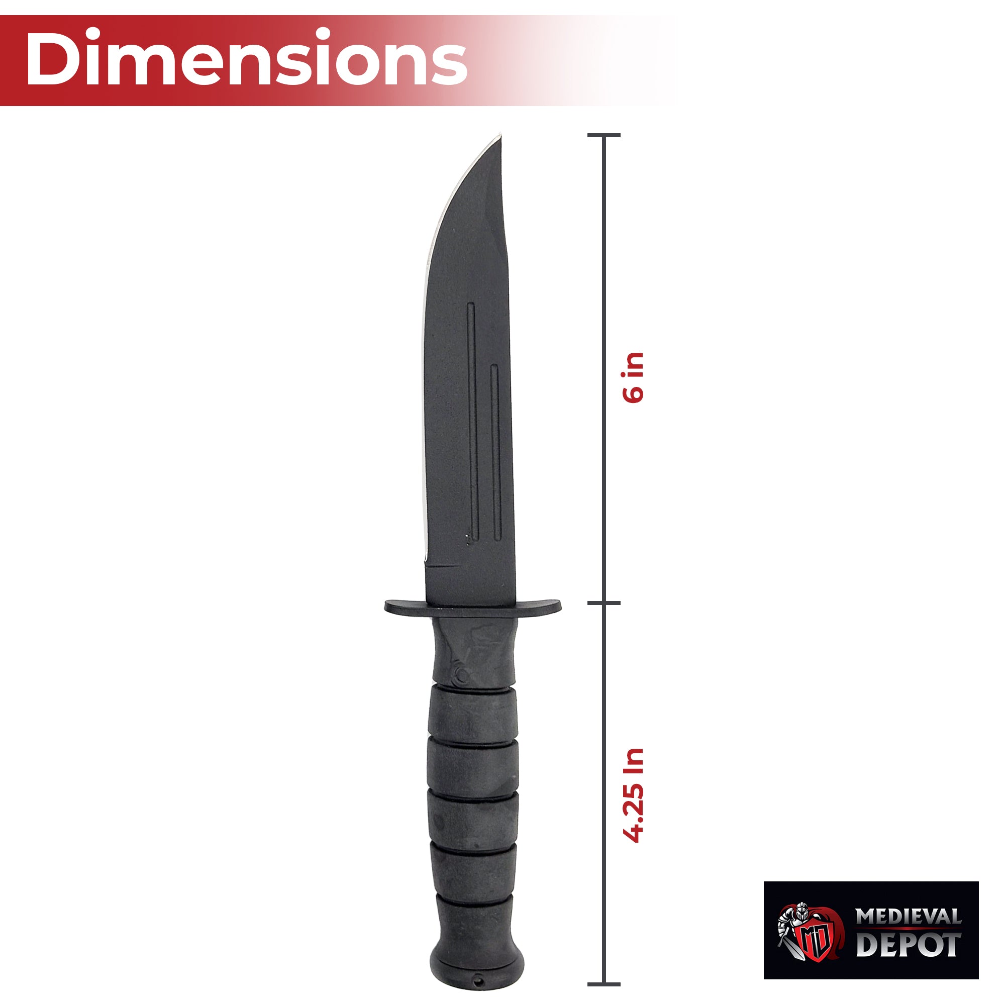 Marine Raider Combat Tactical Military Survival Knife knives - Tophatter Daily Deals