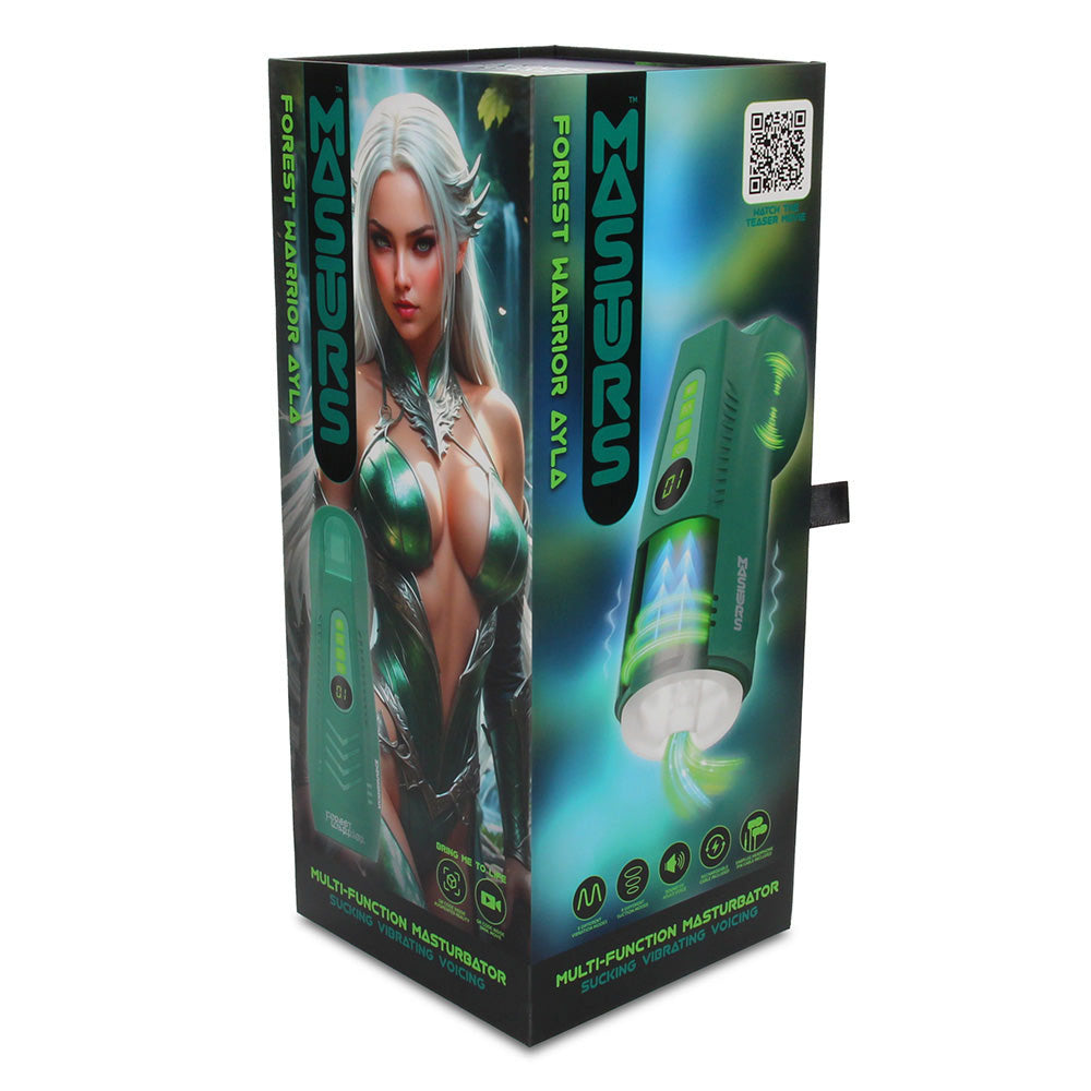 MASTURS Ayla – USB Rechargeable Sucking and Vibrating Auto Stroker > Sex Toys For Men > Masturbators > Vibrating - Tophatter Daily Deals