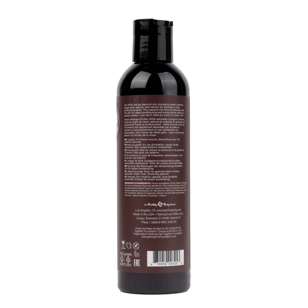 Hemp Seed Massage Oil Moroccan Nights Scent 237ml Bottle > Essentials > Massage Oil - Tophatter Daily Deals