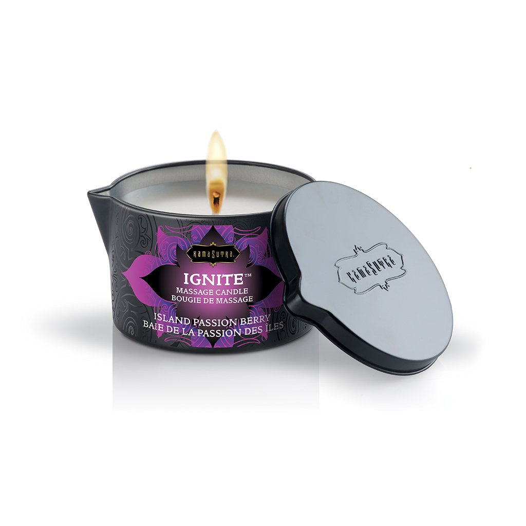 Kama Sutra Island Passion Berry Massage Candle 6 Oz – Massage Candle > Candles > Massage - Tophatter Daily Deals