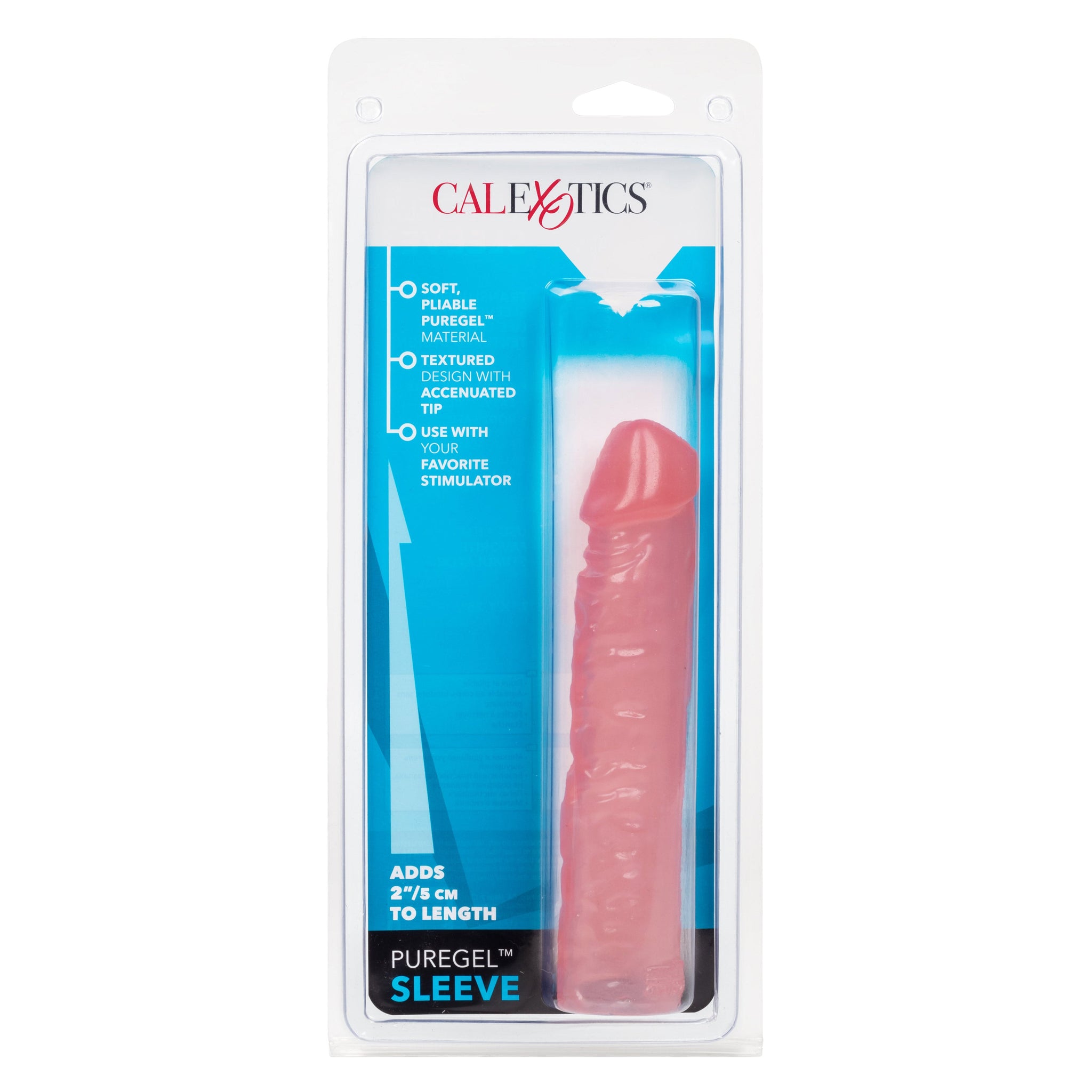 Puregel Pink Enhancing Sleeve > Sex Toys For Men > Penis Sleeves - Tophatter Daily Deals