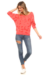 Women's Tie Dye French Terry Dolman Sleeve Sweatshirt Sweater - Tophatter Daily Deals