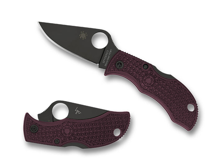 Spyderco ManBug - Sprint Run - Burgundy FRN - CTS-PD#1 Blade - MBBGBKP - Wholesale Prices (Limited Deals)