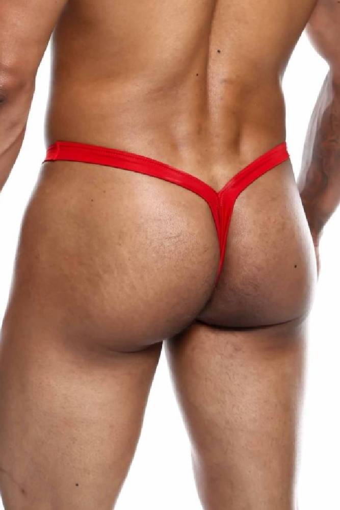 Male Basics - Y Buns Thong - Red - MBL52 - Tophatter Daily Deals