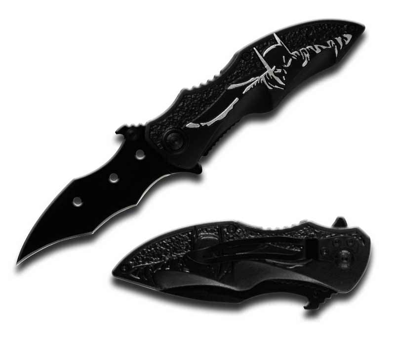 MidKnight Crusader Spring Assist Knife - TOPHATTER'S ARMORY DEALS Collectible Weapons - Tophatter Daily Deals