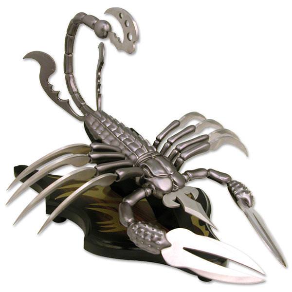Scorpion Stinger Fantasy Knife Display - TOPHATTER'S ARMORY DEALS Collectible Weapons - Tophatter Daily Deals