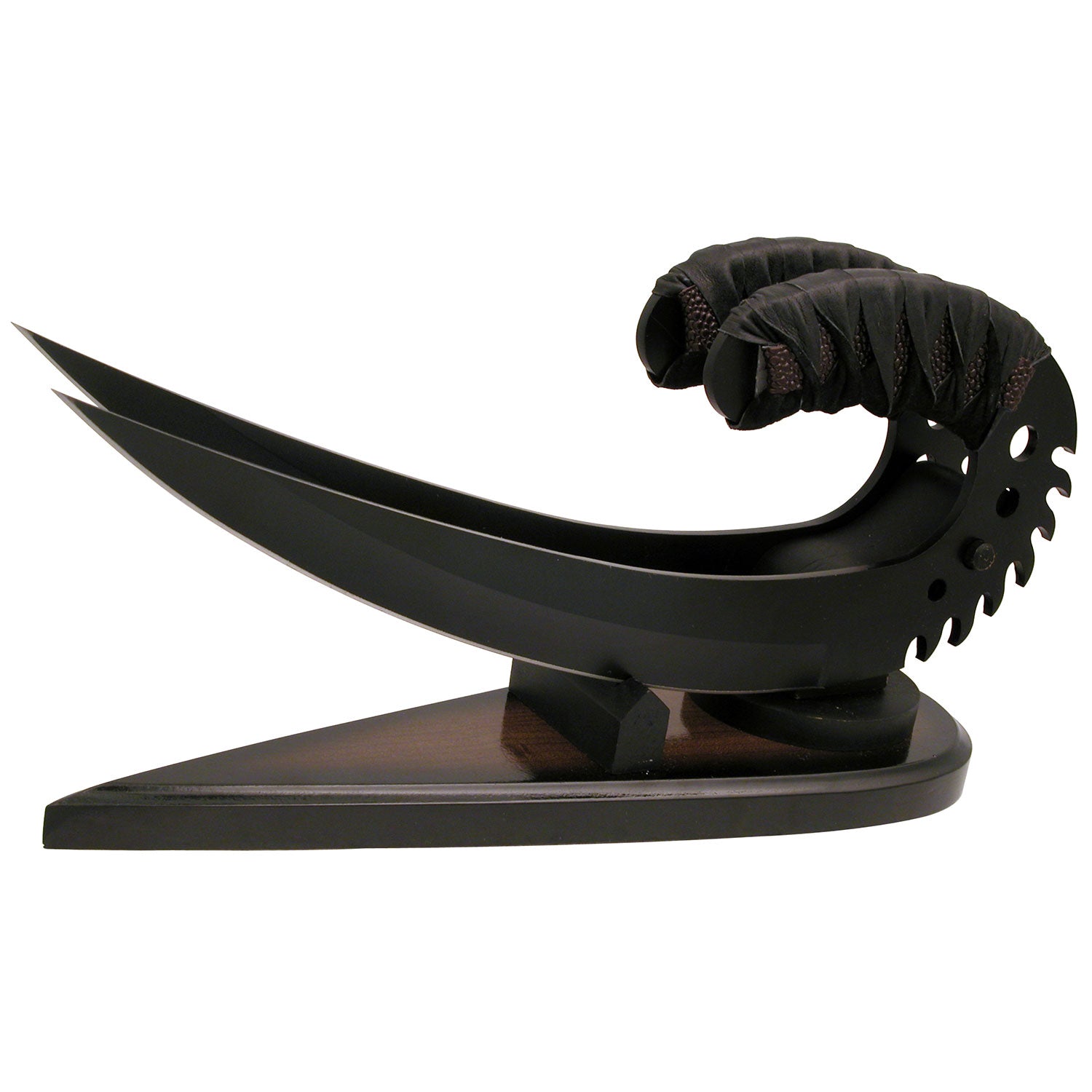 FANTASY KNIFE "RIDDICK WEAPON" DISPLAY 12" OVERALL BLACK - Tophatter Daily Deals