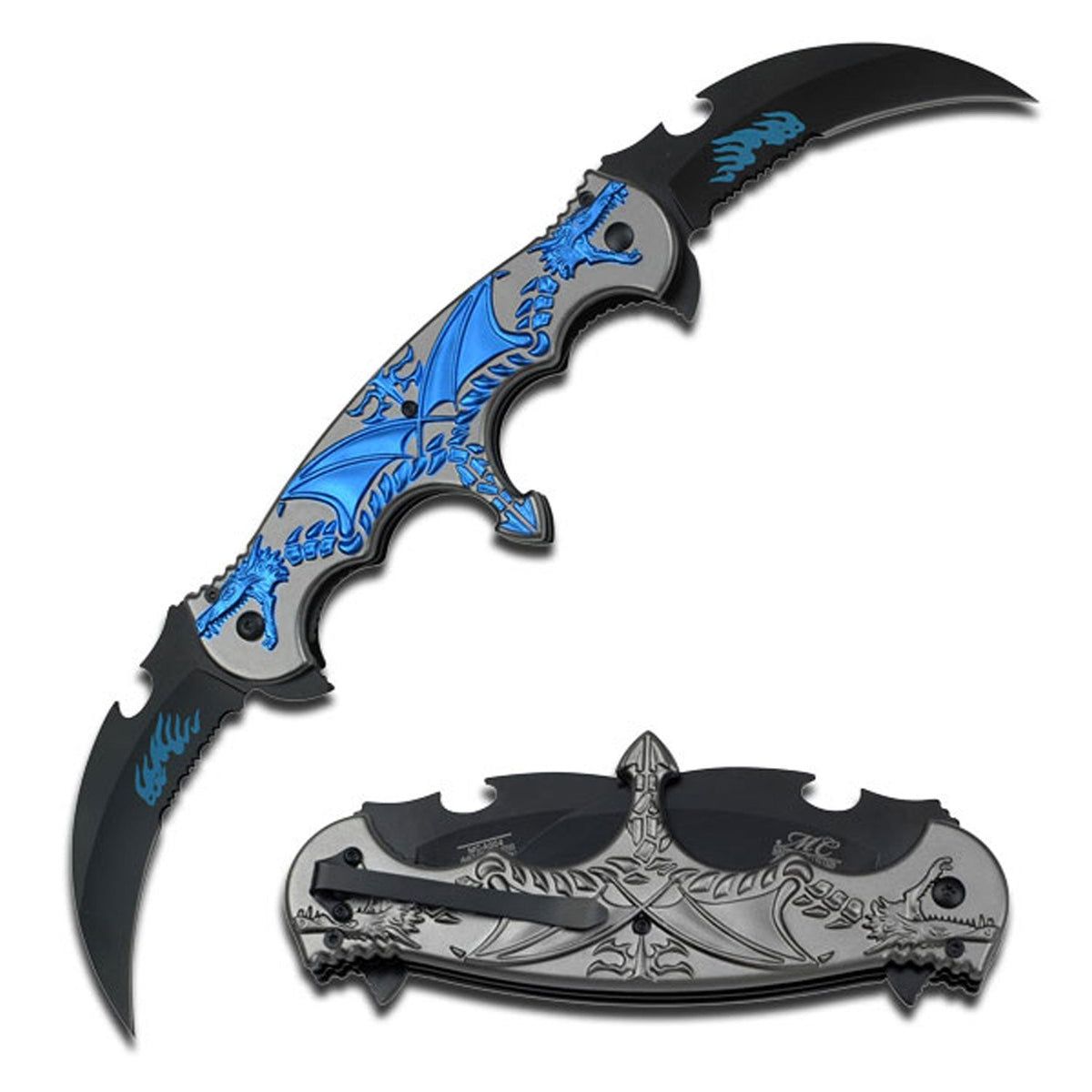 MASTERS COLLECTION - SPRING ASSISTED KNIFE - Tophatter Daily Deals