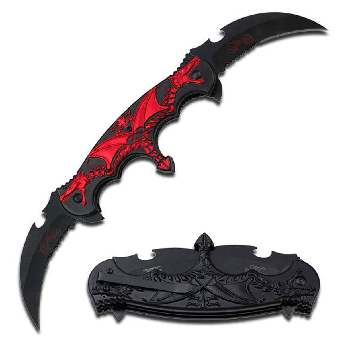 MASTERS COLLECTION - SPRING ASSISTED KNIFE - Tophatter Daily Deals