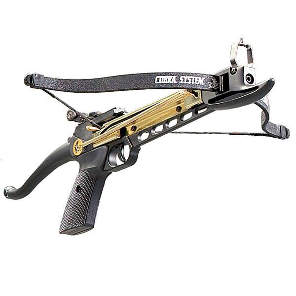 MTech USA Self Cocking 80 lb. Draw Pistol Crossbow Metal Body - Tophatter's Guns'N'Weapons Store Collectible Weapons - Tophatter Daily Deals